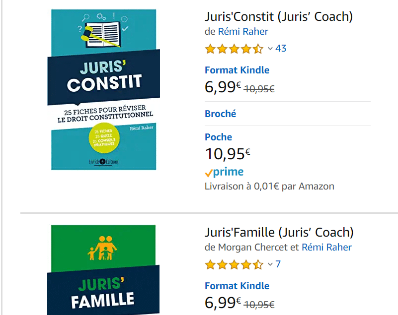 Ebooks sur Amazon